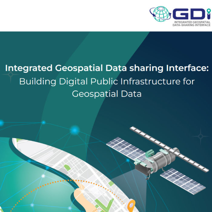 Integrated Geospatial Data-Sharing Interface: Building Digital Public Infrastructure for  Geospatial Data